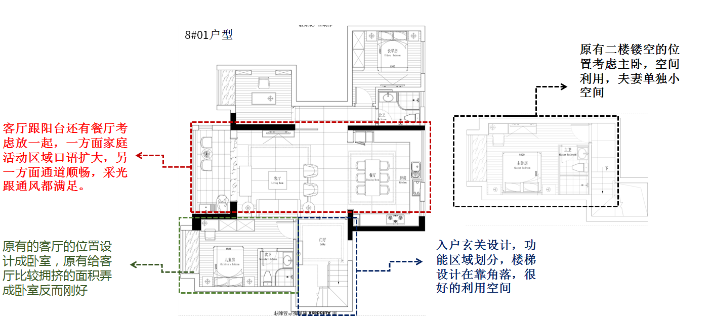 【不凡設(shè)計】聯(lián)發(fā)君領(lǐng)綬溪全戶型案例解析（8#175㎡戶型）